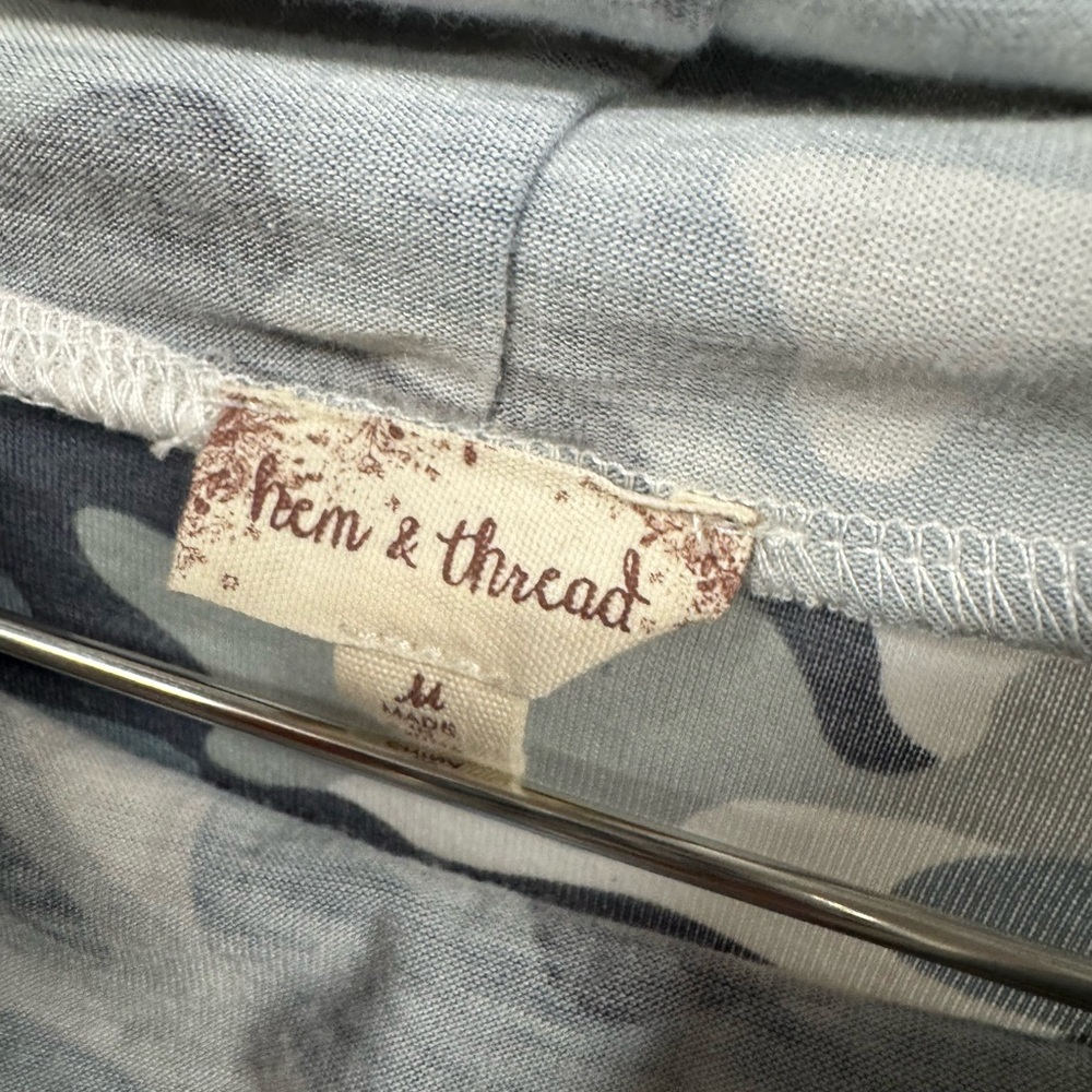Hem & Thread Camo Pullover - Picture 2 of 4